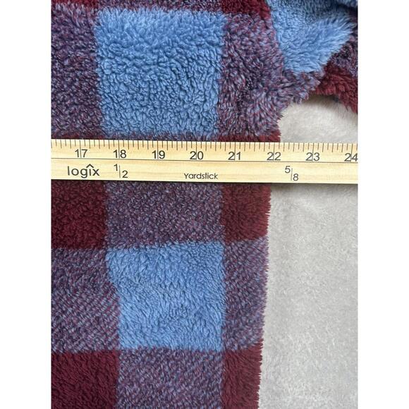 Eddie Bauer Ultra-Plush Fuzzy Fleece 1/4 Zip Pullover Women’s Large Super Soft - Picture 4 of 6